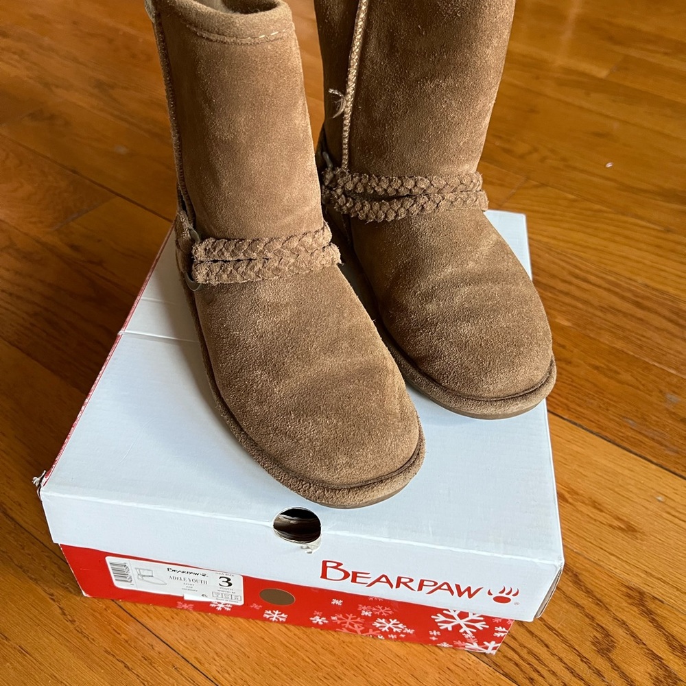 Bearpaw Adele Girls' Boot Hickory (Carmel) - Youth 3